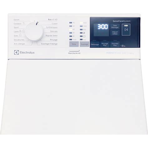 lave linge hublot faible prof|Test Electrolux EW6T4613HA .